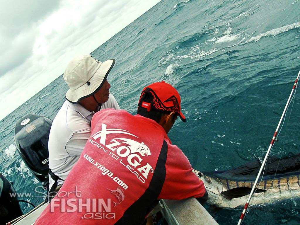 Kuala Rompin Sailfish fishing and the Kodak Playsport waterproof video camera
