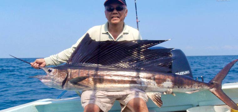Cinematic Style Trailer Video of Sea-Am Having the Trill of His Life Catching His First Sailfish Ever