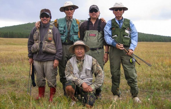 Fly fishing motley crew