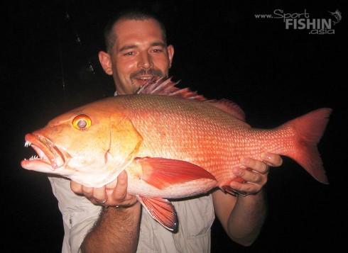 Stefan-and-a-beautiful-Red-Sea-Bass