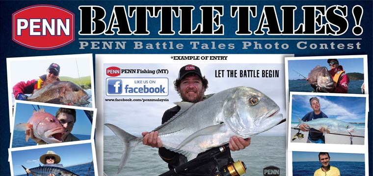 Win a PENN rod, reel and goodies.