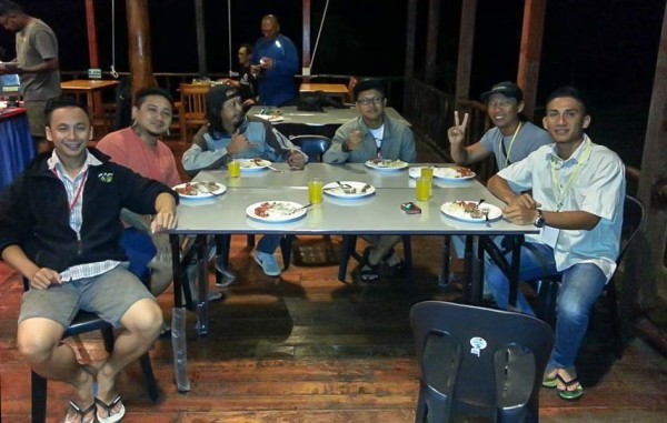 Some of the boys from North Borneo Fly Anglers