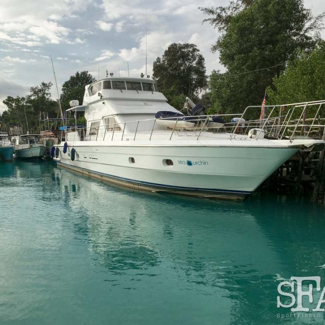 About Sea Urchin Charters – the Only Live Aboard Luxury Sport Fishing Yacht Charter in Kuala Rompin and Malaysia