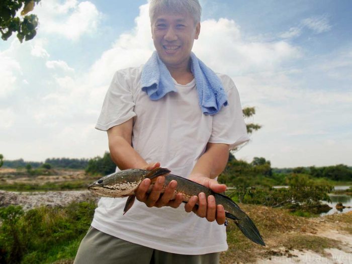 And our inaugural closed-fishing challenge champion is…