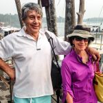 Barry and Irene at the Kuala Rompin jetty