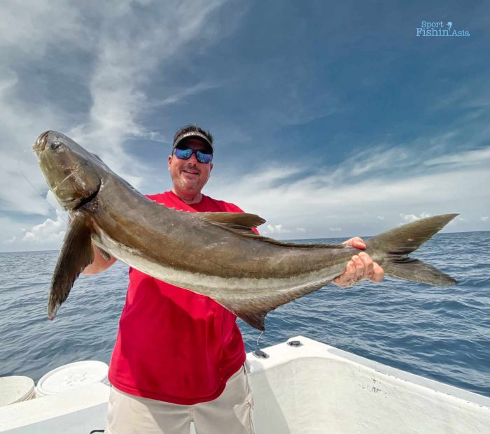 Biggest cobia Ryan has ever caught